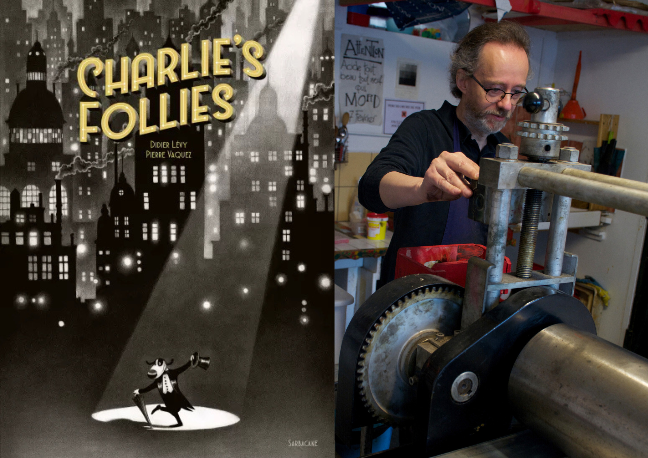 Festival du Livre : Atelier gravure animé par l’auteur-illustrateur Pierre Vaquez
