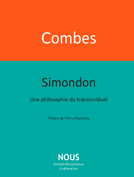 Rencontre avec Muriel Combes autour de "Simondon - une Philosophie du Transindividuel"