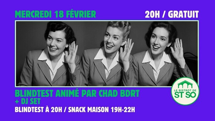 Les Mercredis Blindtest à St So !