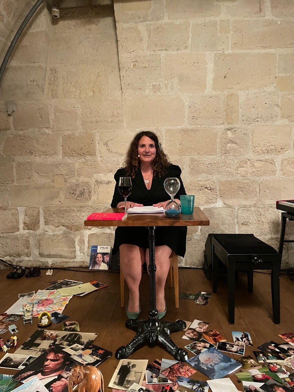 Lecture musicale du recueil "Une vie comme ça" par Karine Reysset