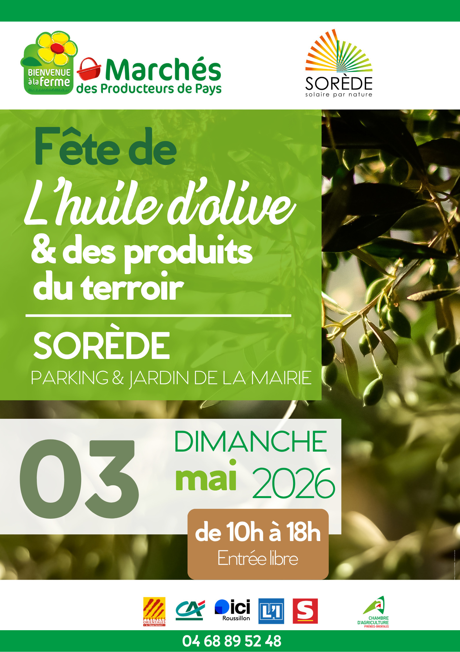 REPORT Fête de l'huile d'olive et produits du terroir à Sorède