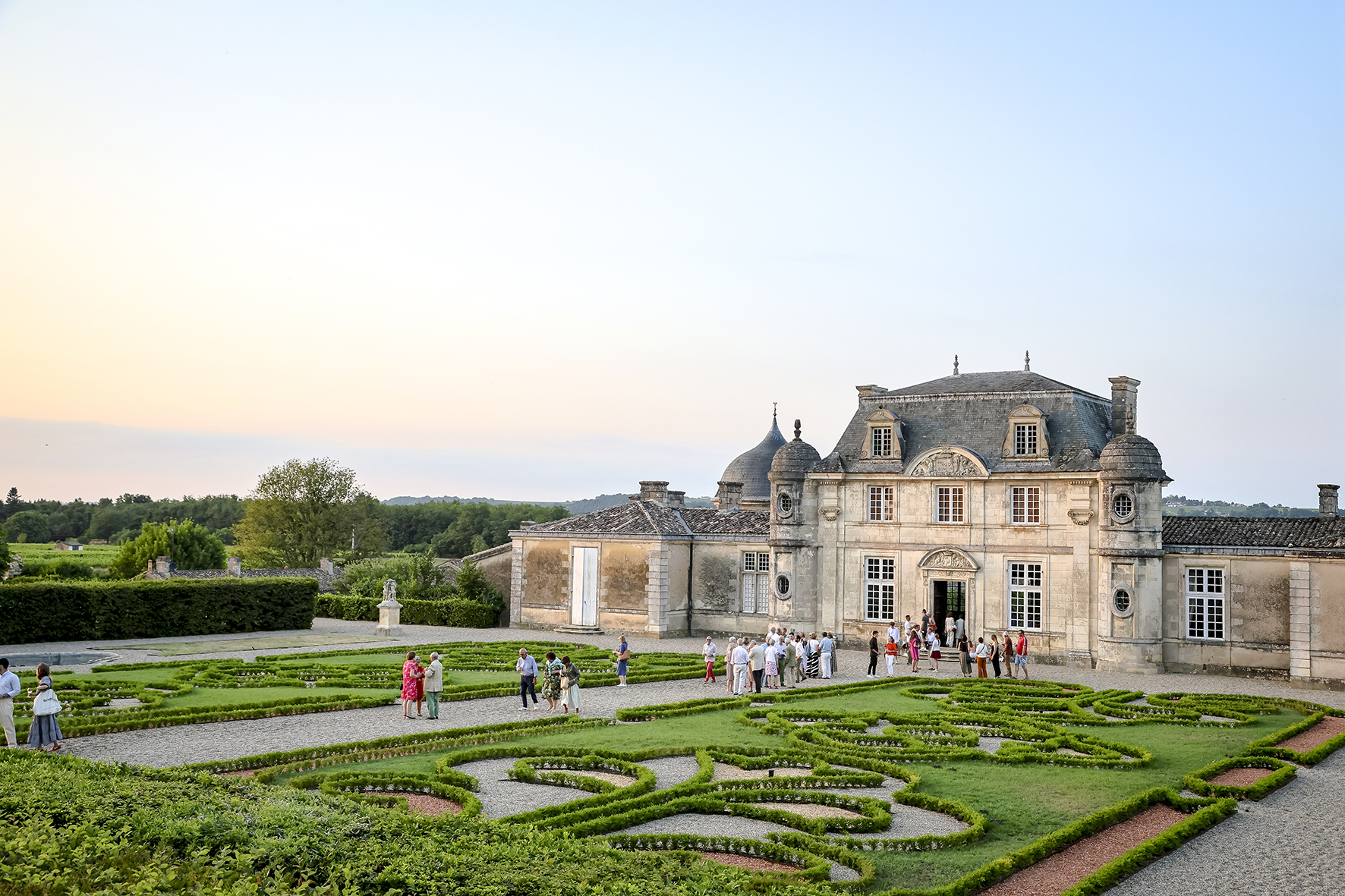 Visite des jardins de Malle