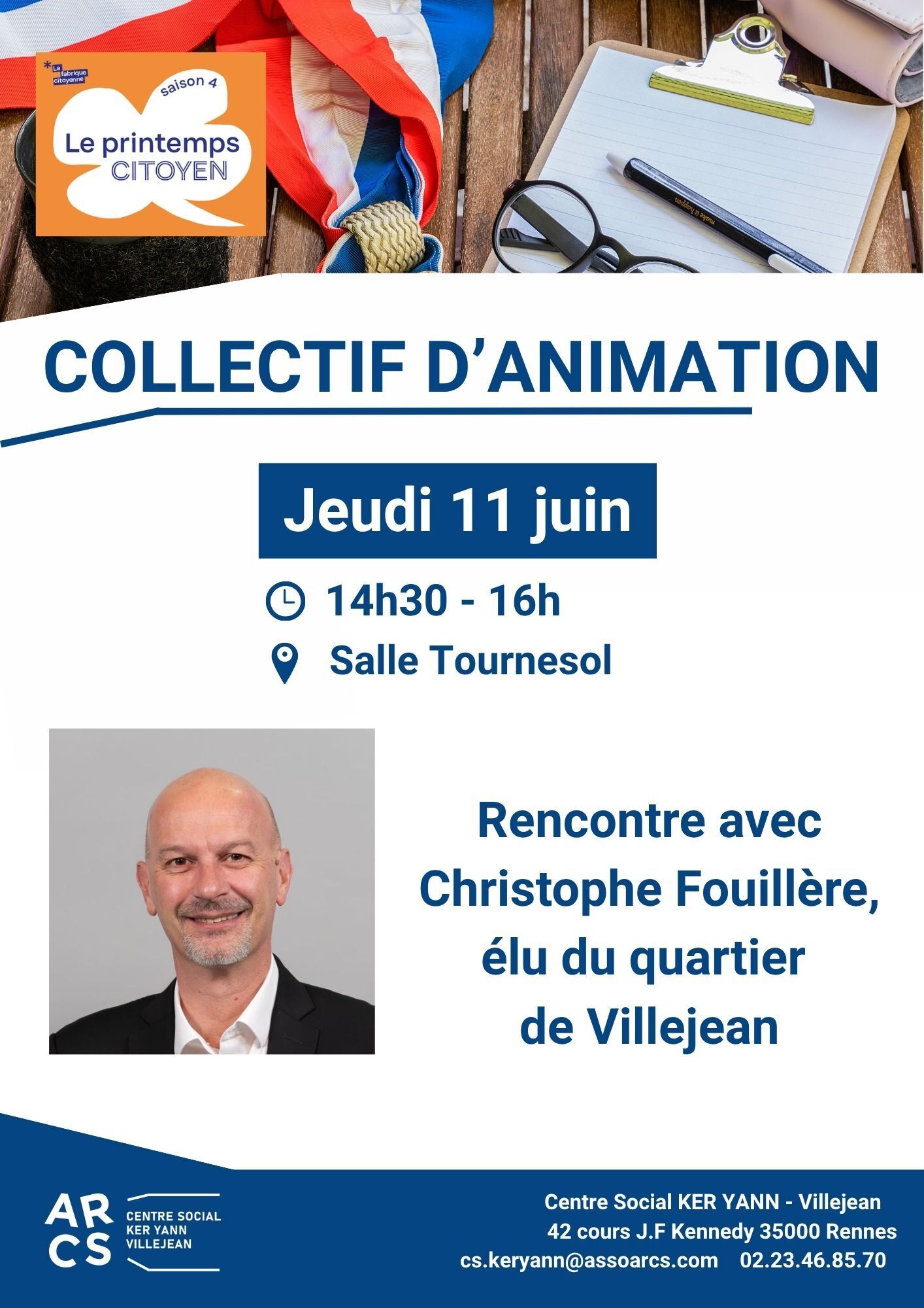Rencontre avec Christophe Fouillère, élu du quartier de Villejean