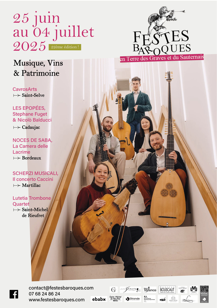 Festes Baroques, concerts en terre de Graves & Sauternes