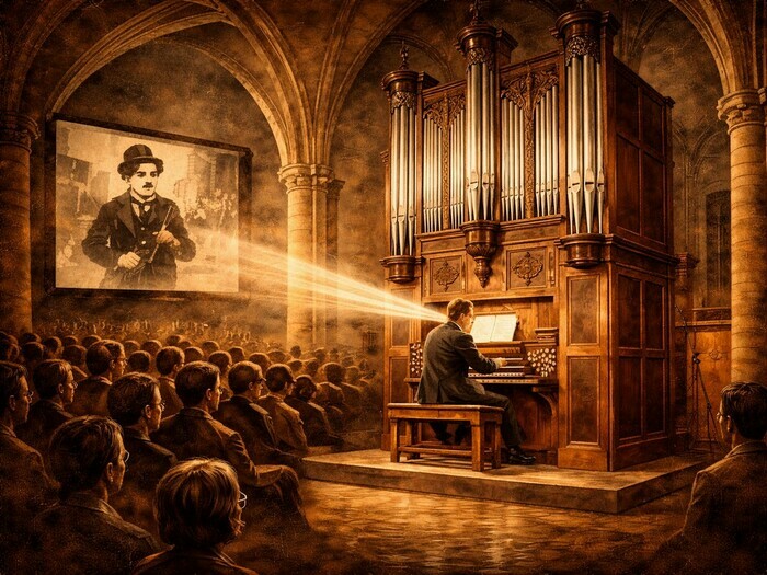 Concert, Cinéma, Orgue