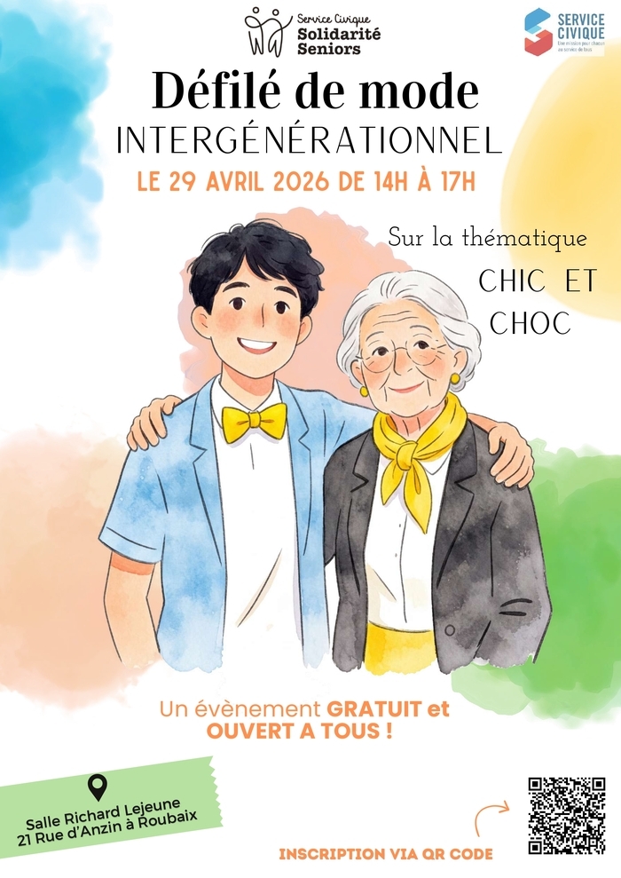Défilé de mode intergénérationnel