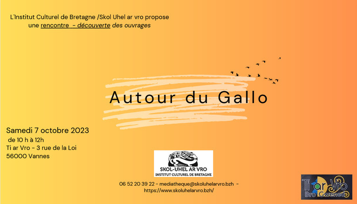Atelier de découverte de la langue gallèse