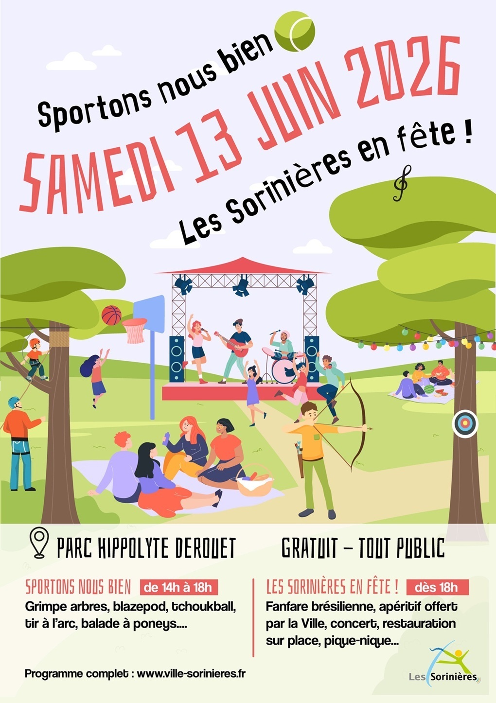 Sportons nous bien / Les Sorinières en fête !