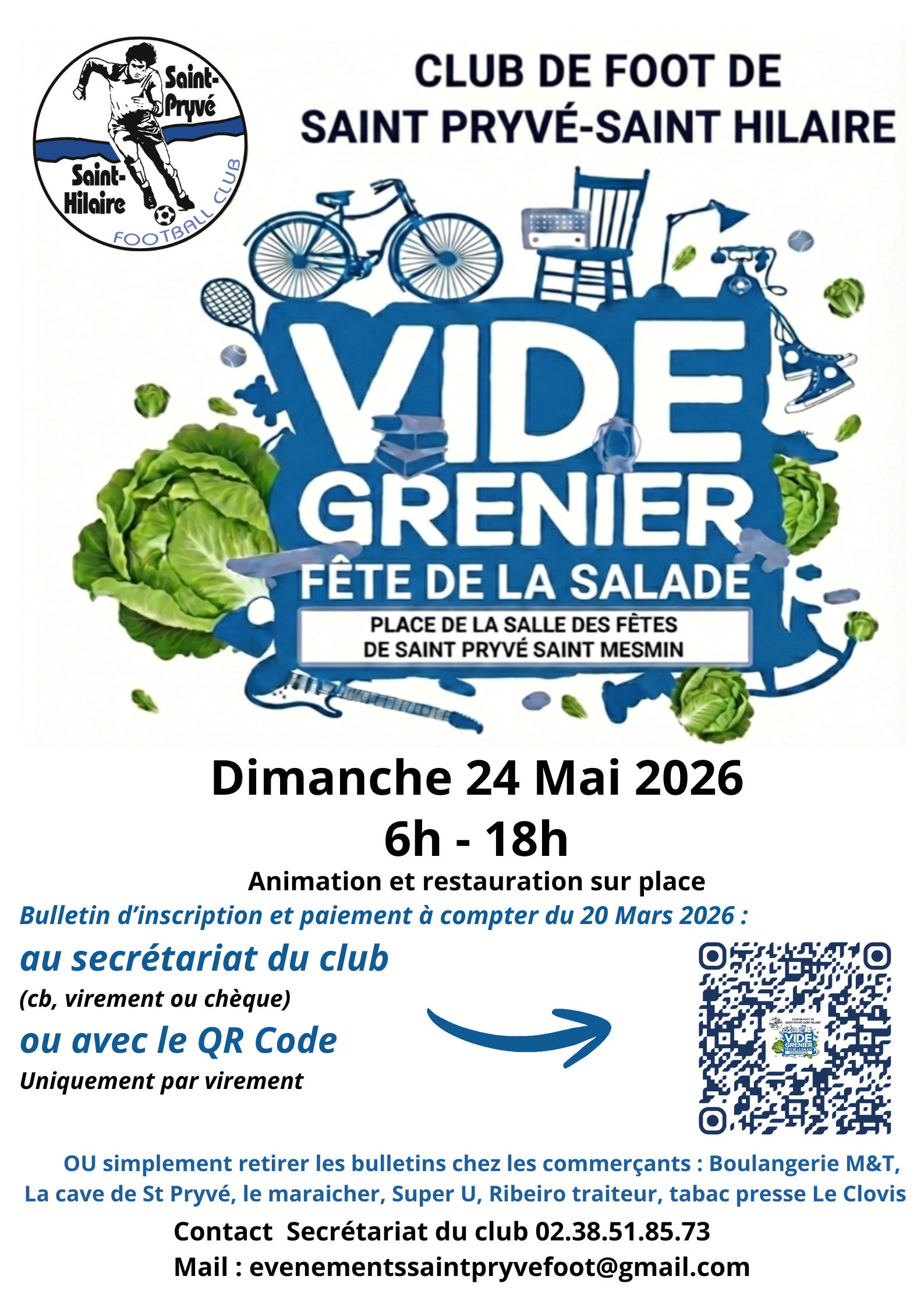 Vide grenier - Fête de la salade