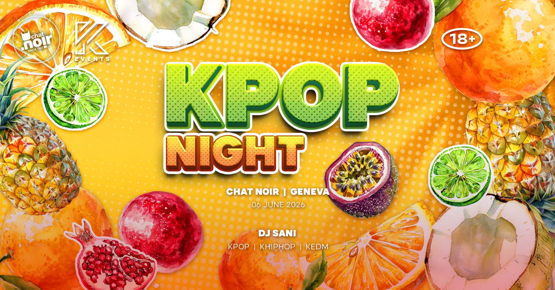 K-POP NIGHT AU CHAT NOIR