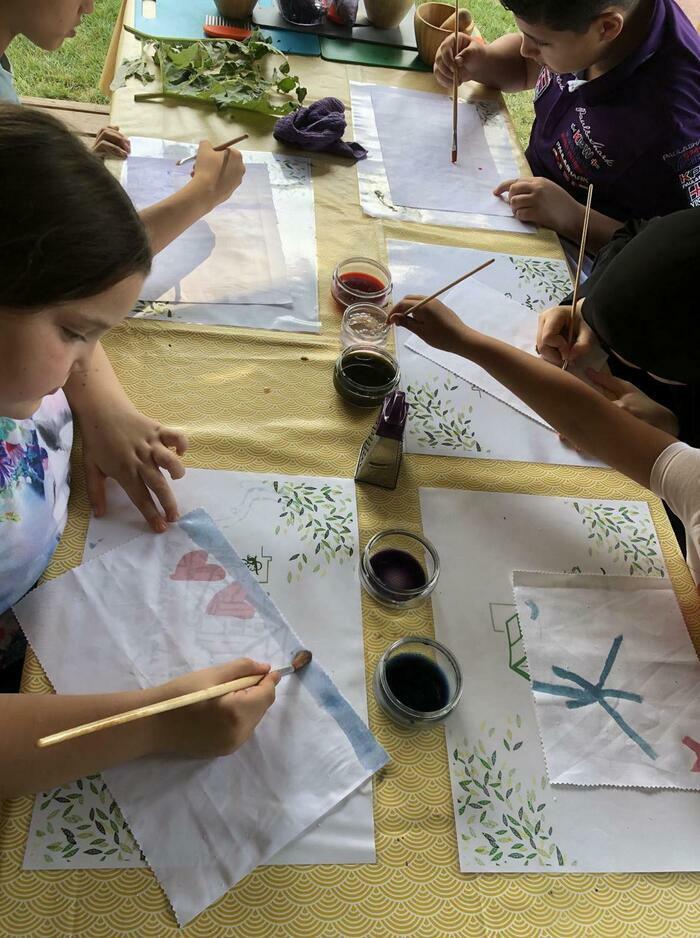 COMPLET/ Atelier d'été : encres végétales