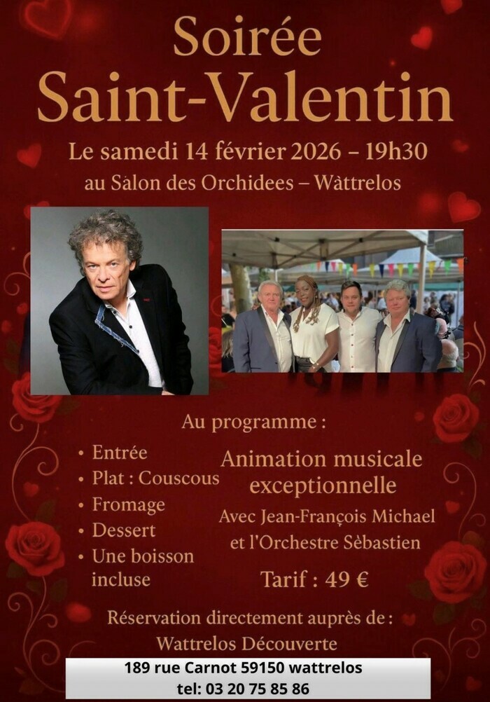 Soirée SAINT VALENTIN