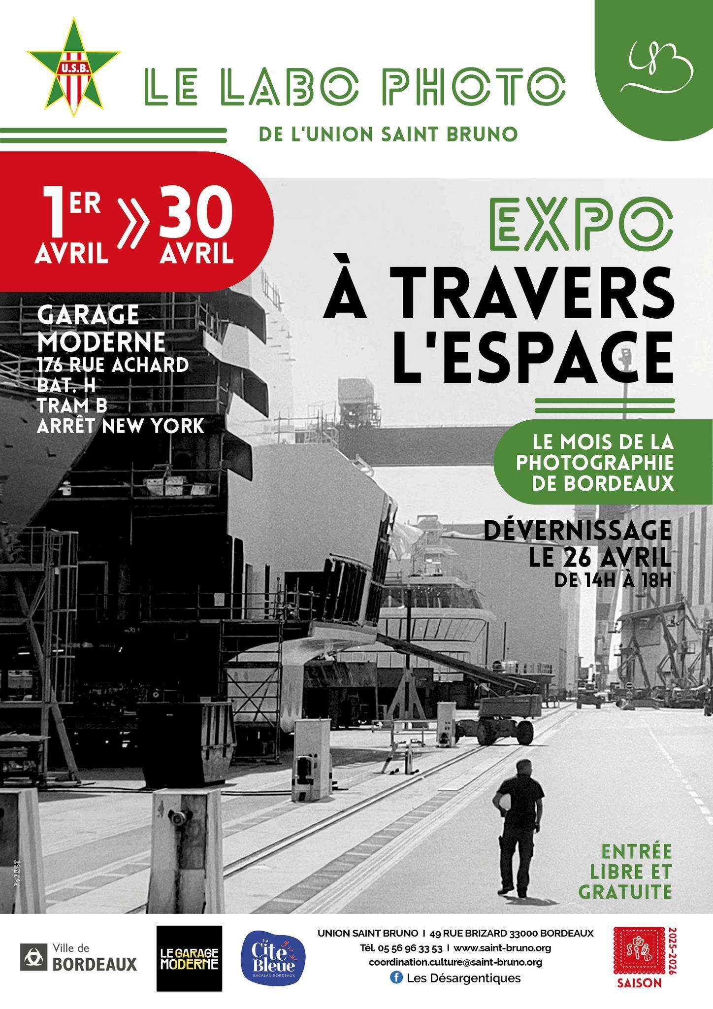 À travers l'espace - l'Union Saint-Bruno au Garage Moderne