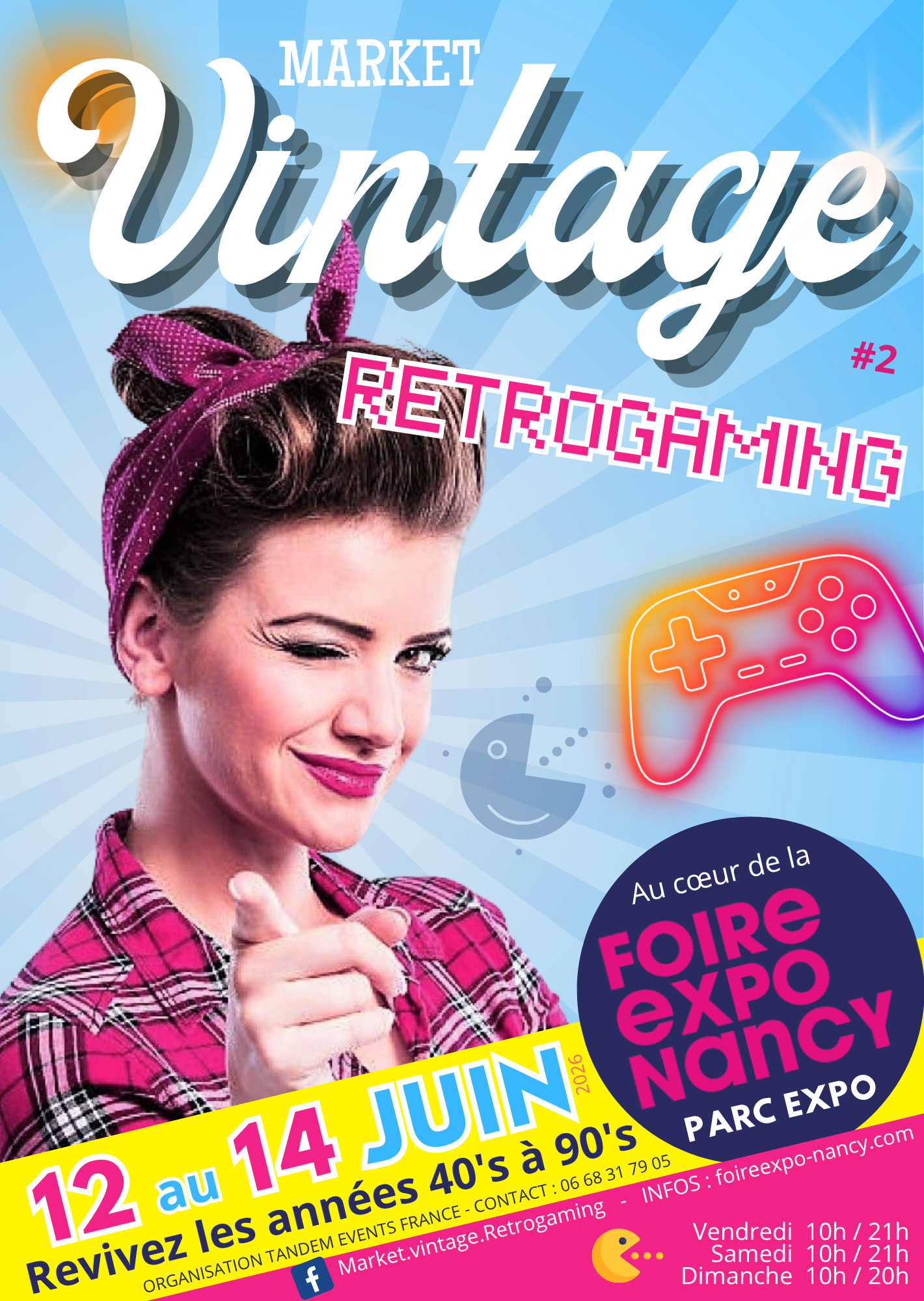 Market Vintage et Rétrogaming