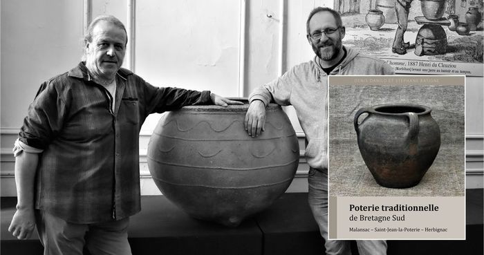 Pour la parution de leur livre «Poterie traditionnelle de Bretagne Sud», Denis Danilo et Stéphane Batigne présentent les 3 grands centres potiers de Bretagne méridionale.