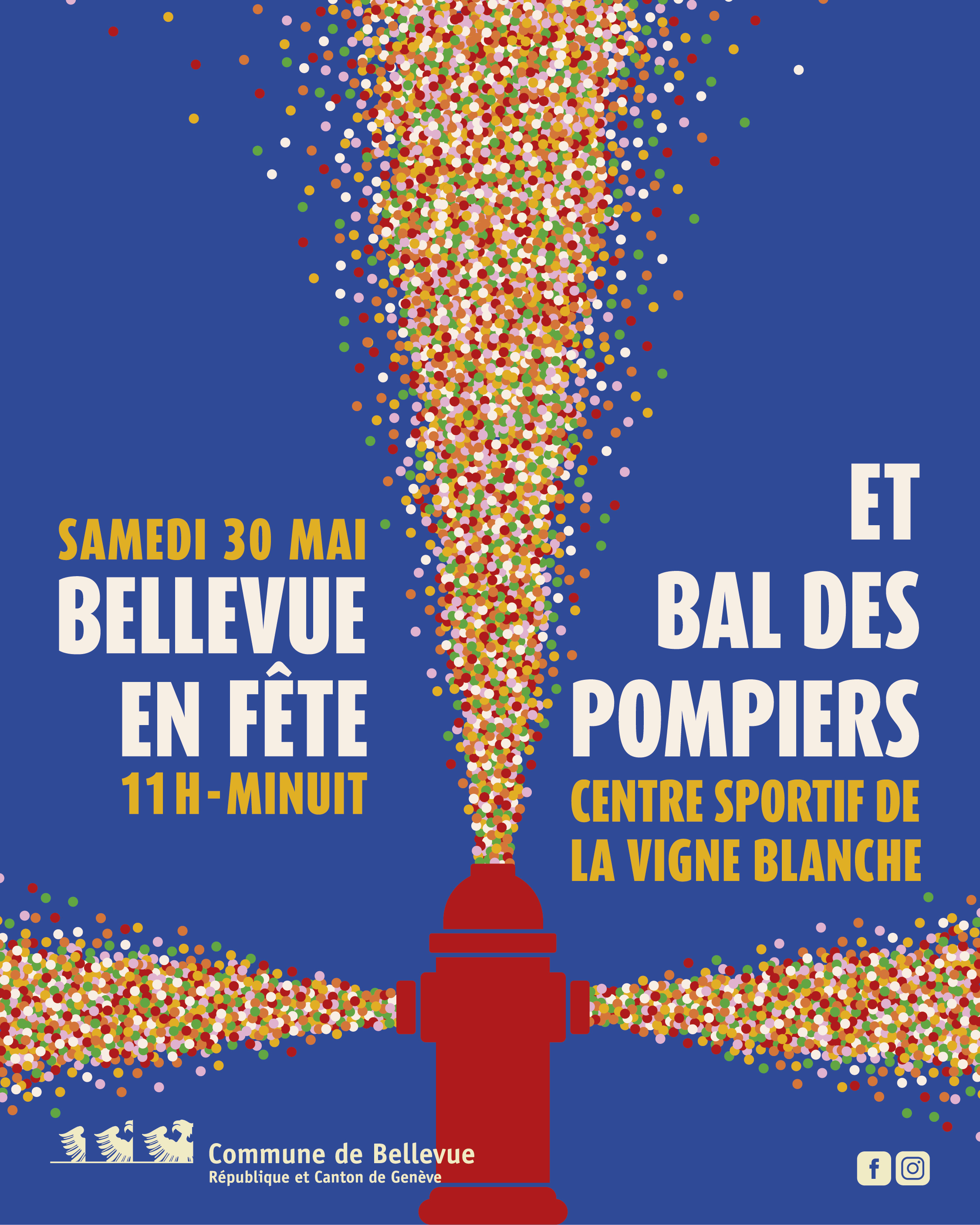 Bellevue en fête et bal des pompiers !
