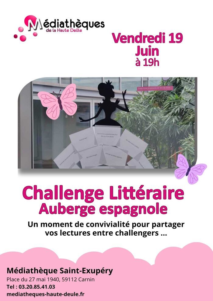 Challenge Littéraire - Auberge espagnole