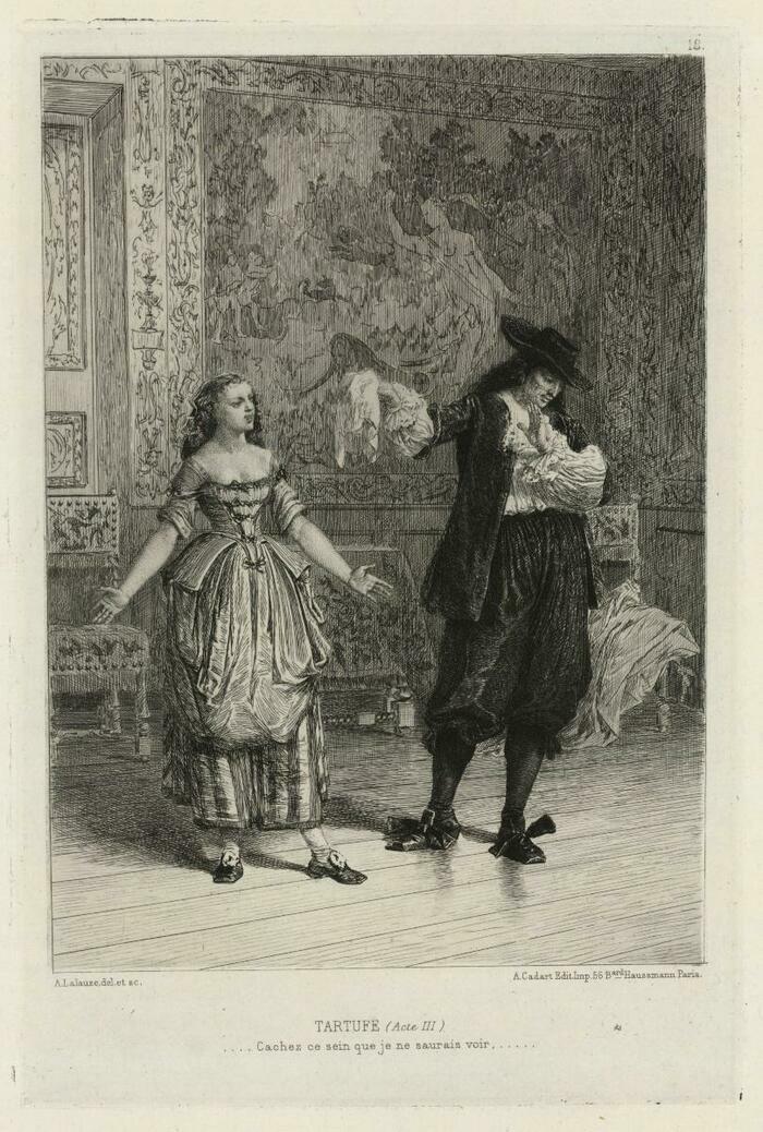 Autour de Tartuffe: intrus, usurpateur, bouche-trou ou parasite