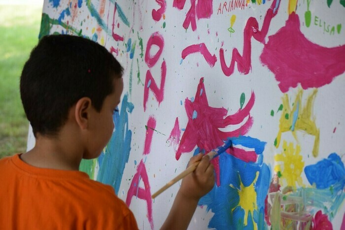 Atelier d'arts plastiques sur le thème de la Fiesta
