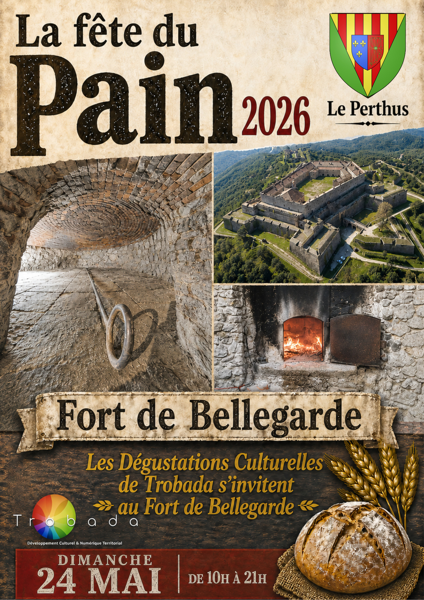 Dégustations culturelles : La fête du pain au Fort de Bellegarde