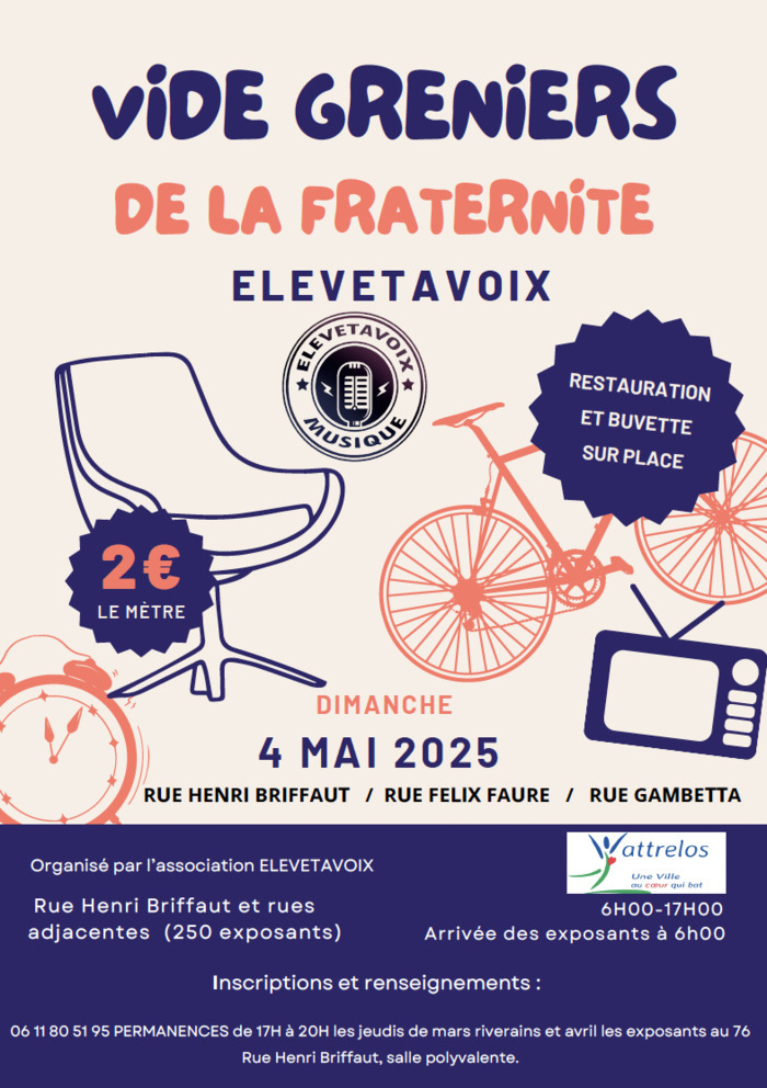 Vide grenier de la Fraternité