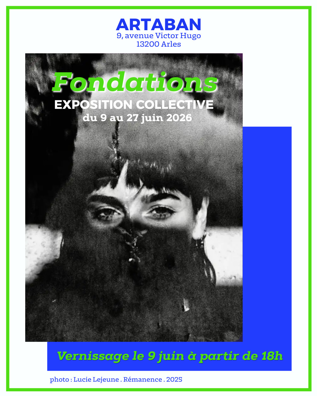 Vernissage de l'exposition Fondations