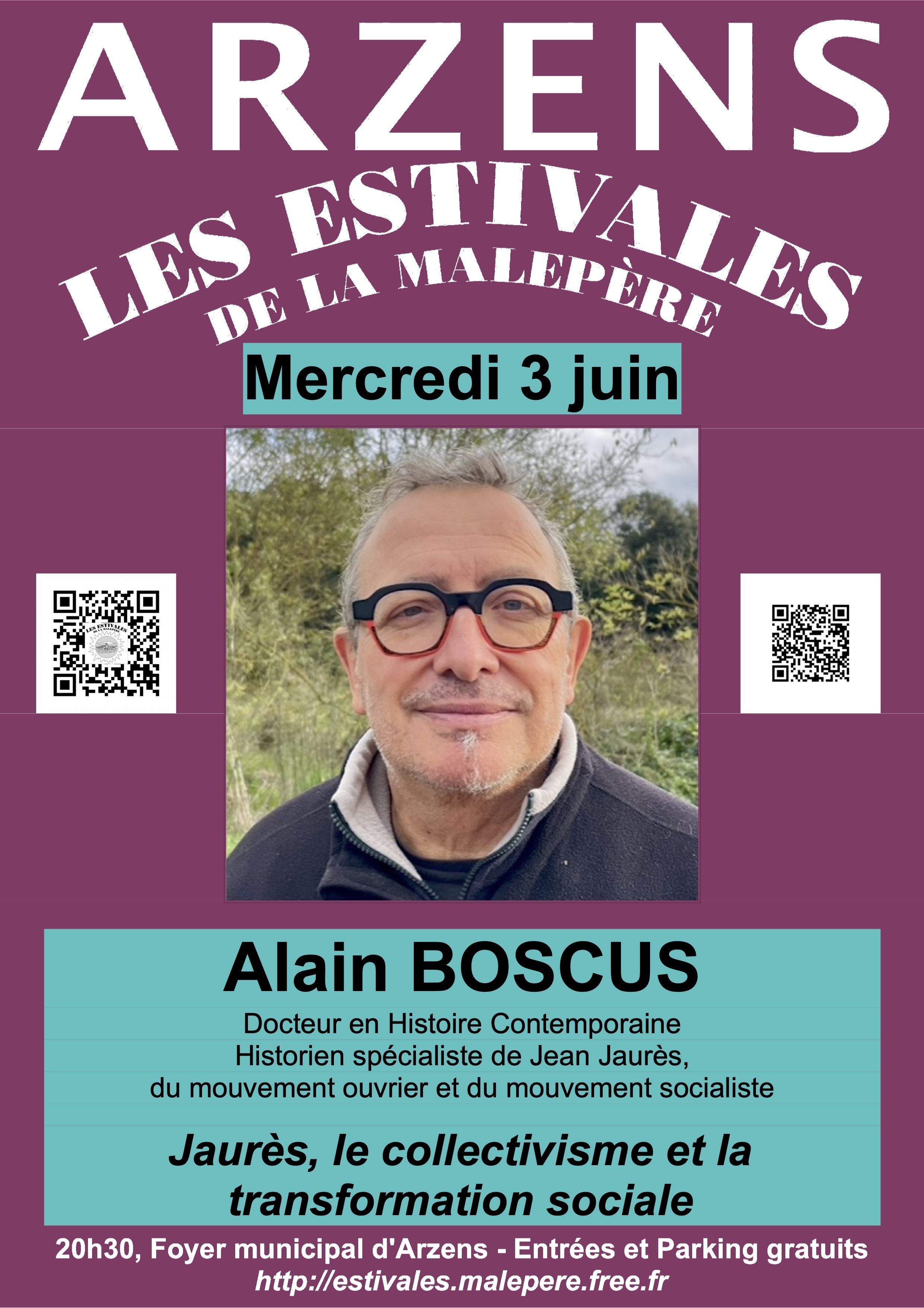 Conférence de Alain BOSCUS