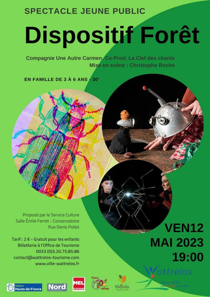 PLACE Ô MÔMES – Jeune Public « DISPOSITIF FORÊT »