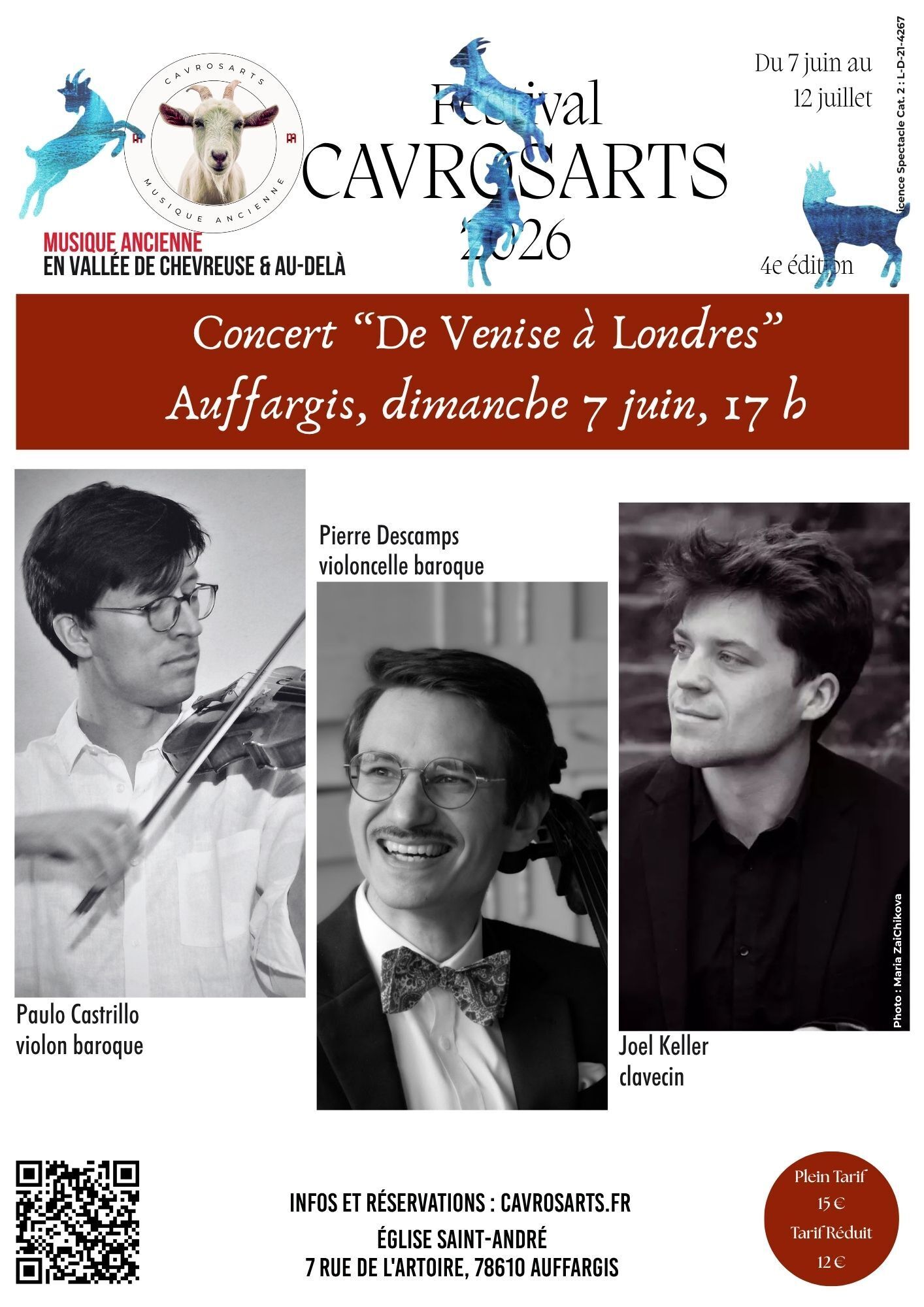 Festival CavrosArts 2026 : De Venise à Londres