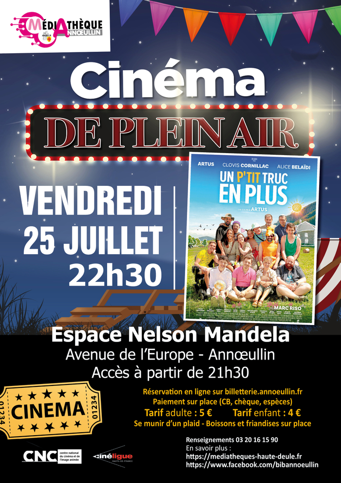Cinéma plein Air - Un p'tit truc en plus