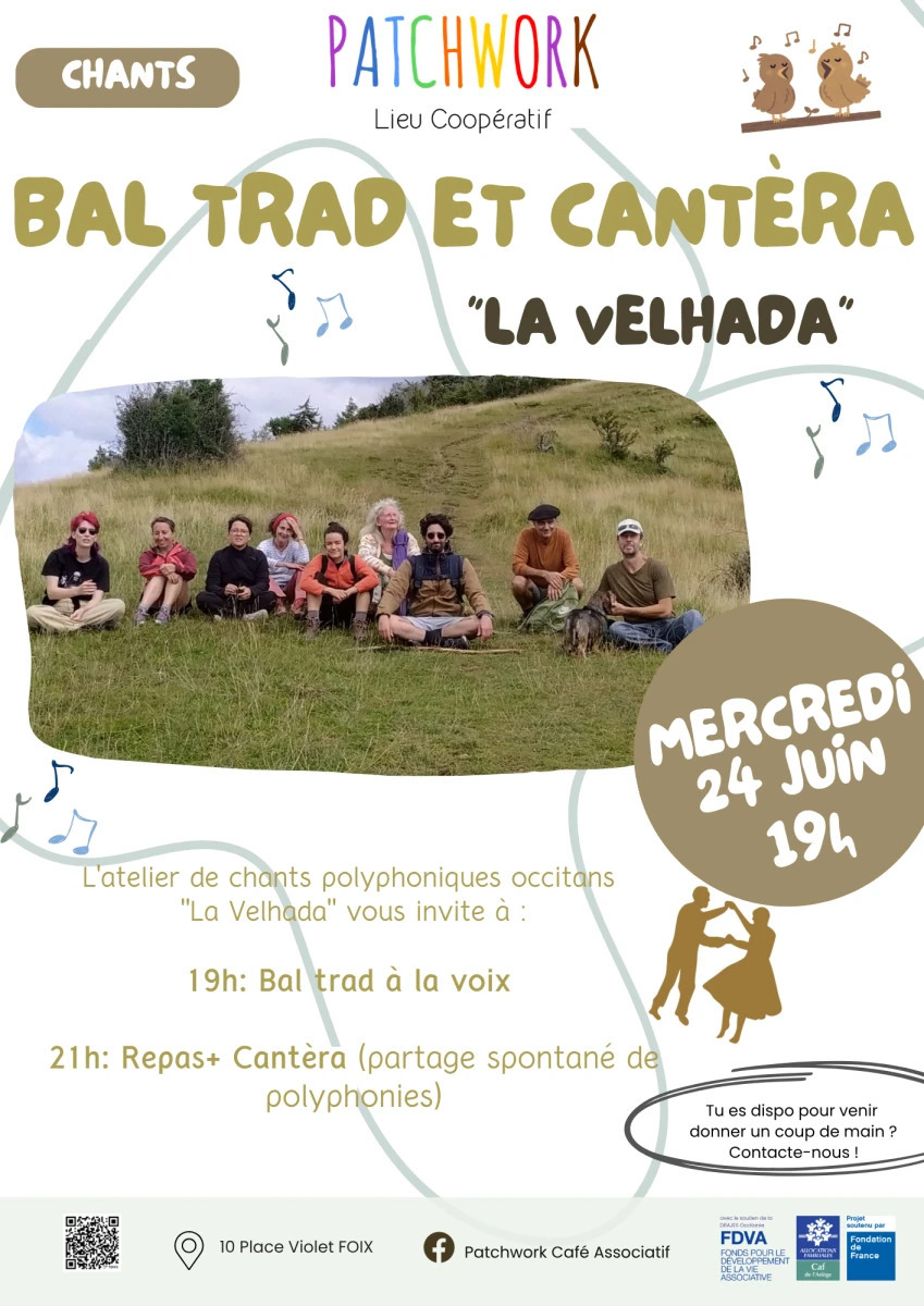 Bal trad + Cantèra au Patchwork