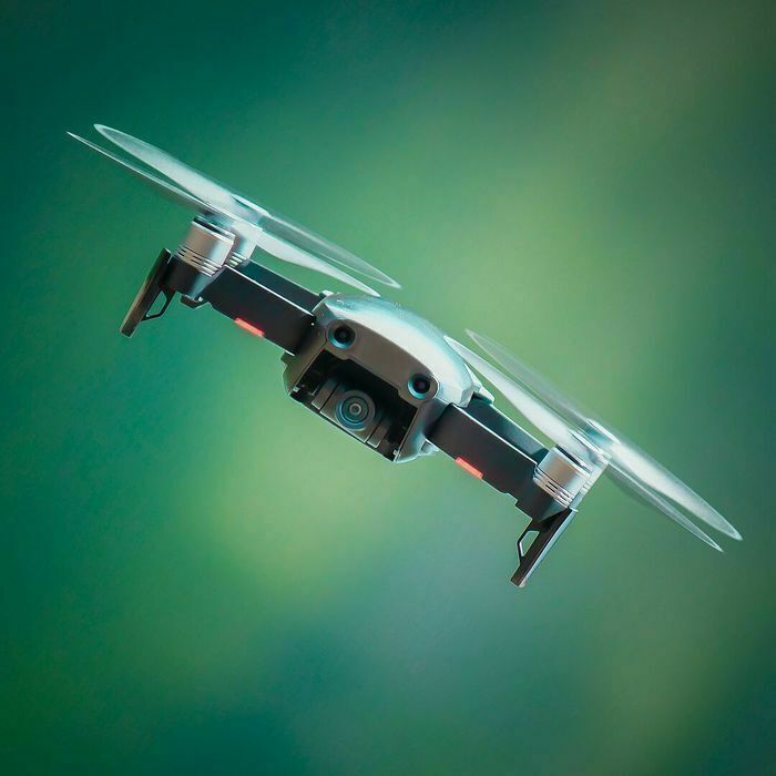 Course de relais de drone
