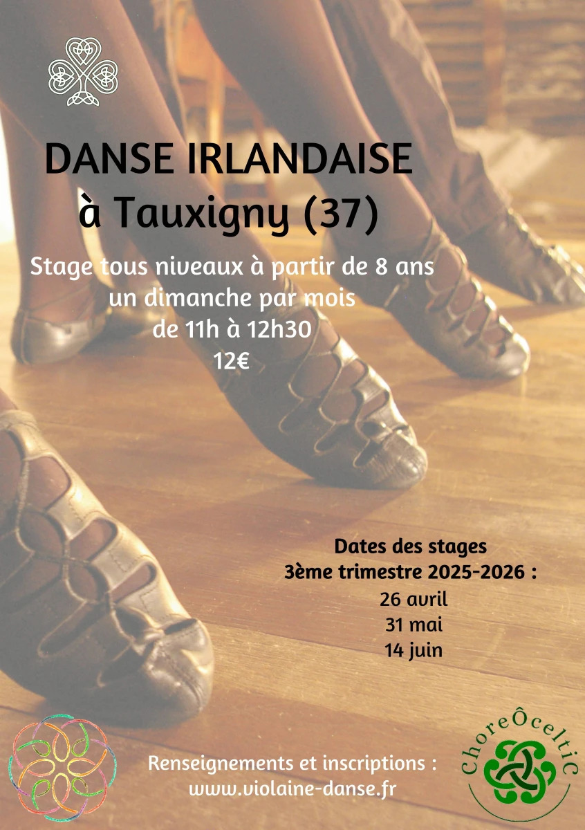 Stage de danse irlandaise