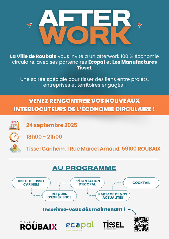 Afterwork 100 % Economie circulaire