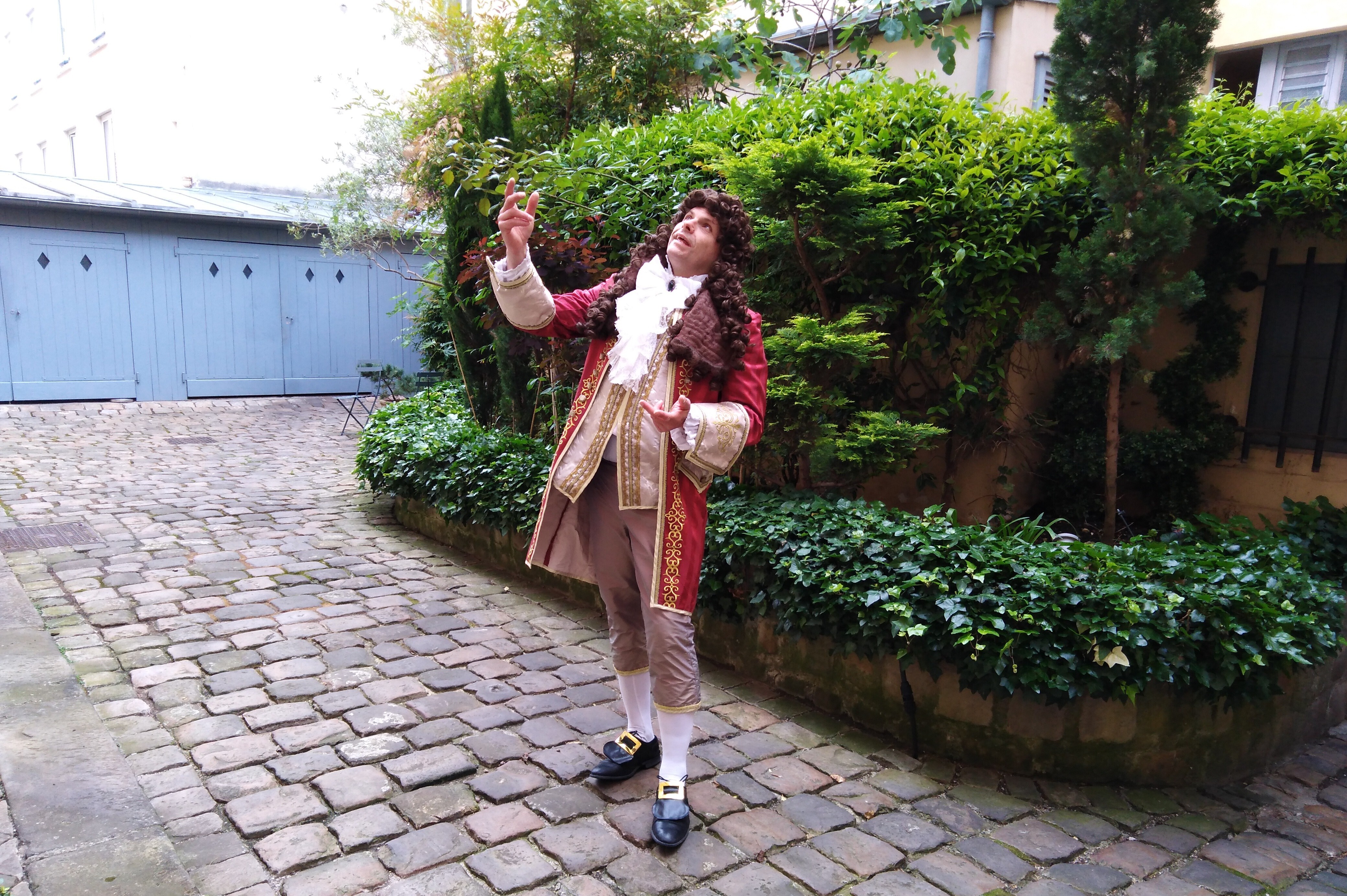 Un visiteur à Versailles au temps de Louis XIV (promenade contée)
