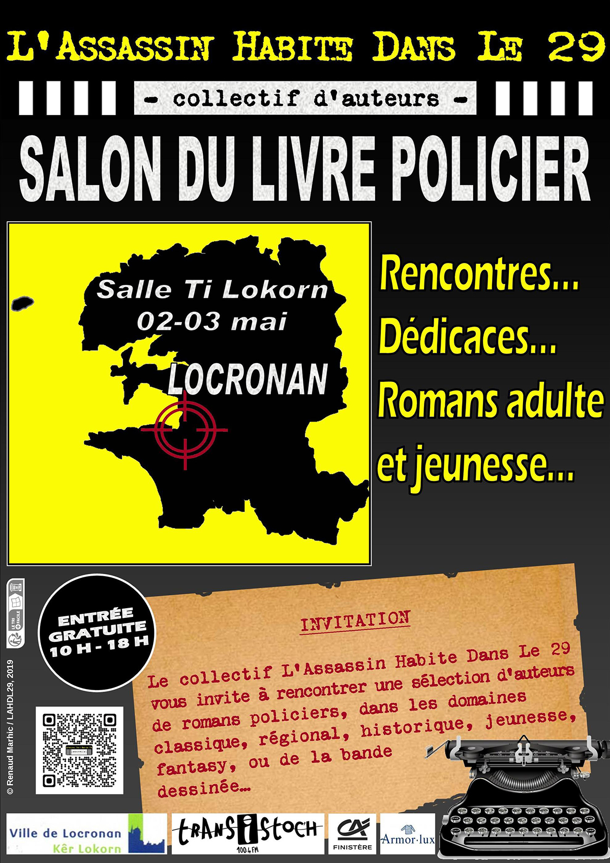 Salon du livre policier de Locronan 2026