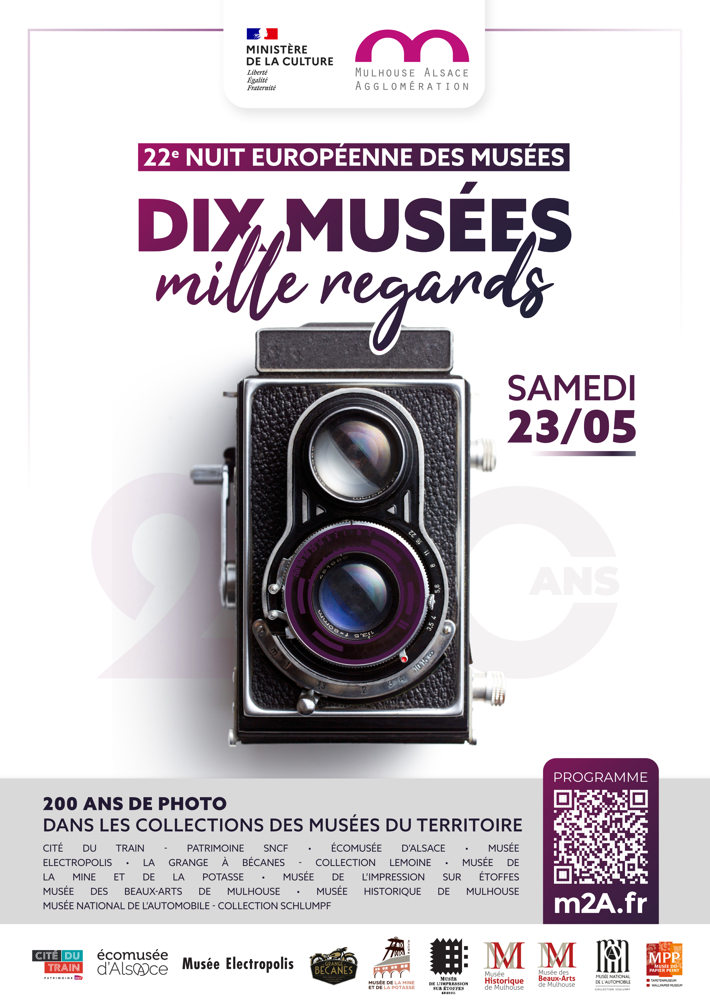 Ouverture partielle pour la Nuit Européenne des Musées