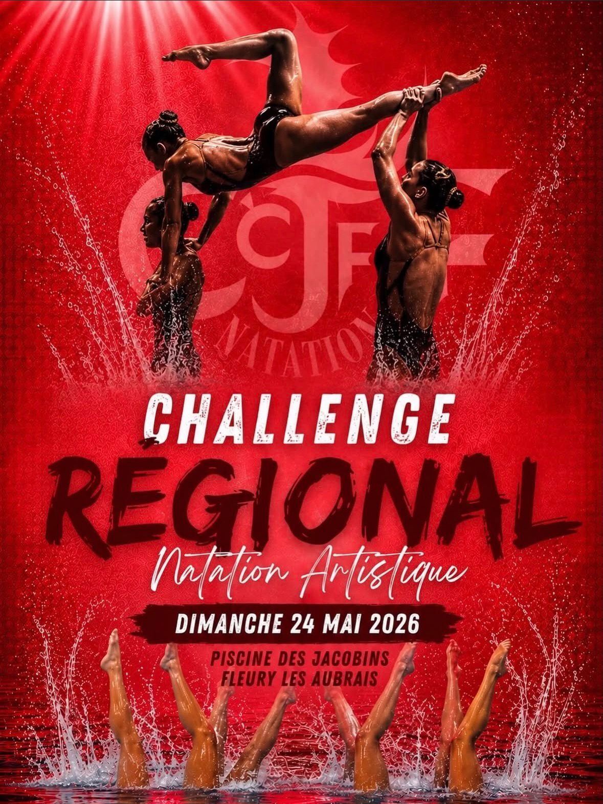 NATATION ARTISTIQUE - Championnat Régional Challenge Avenirs, Jeunes, Juniors et Séniors