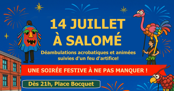 14 Juillet 2025 à Salomé - Soirée Festive
