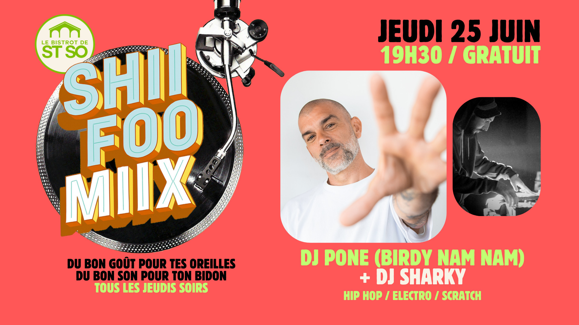 Shii Foo Miix / DJ Pone + DJ Sharky