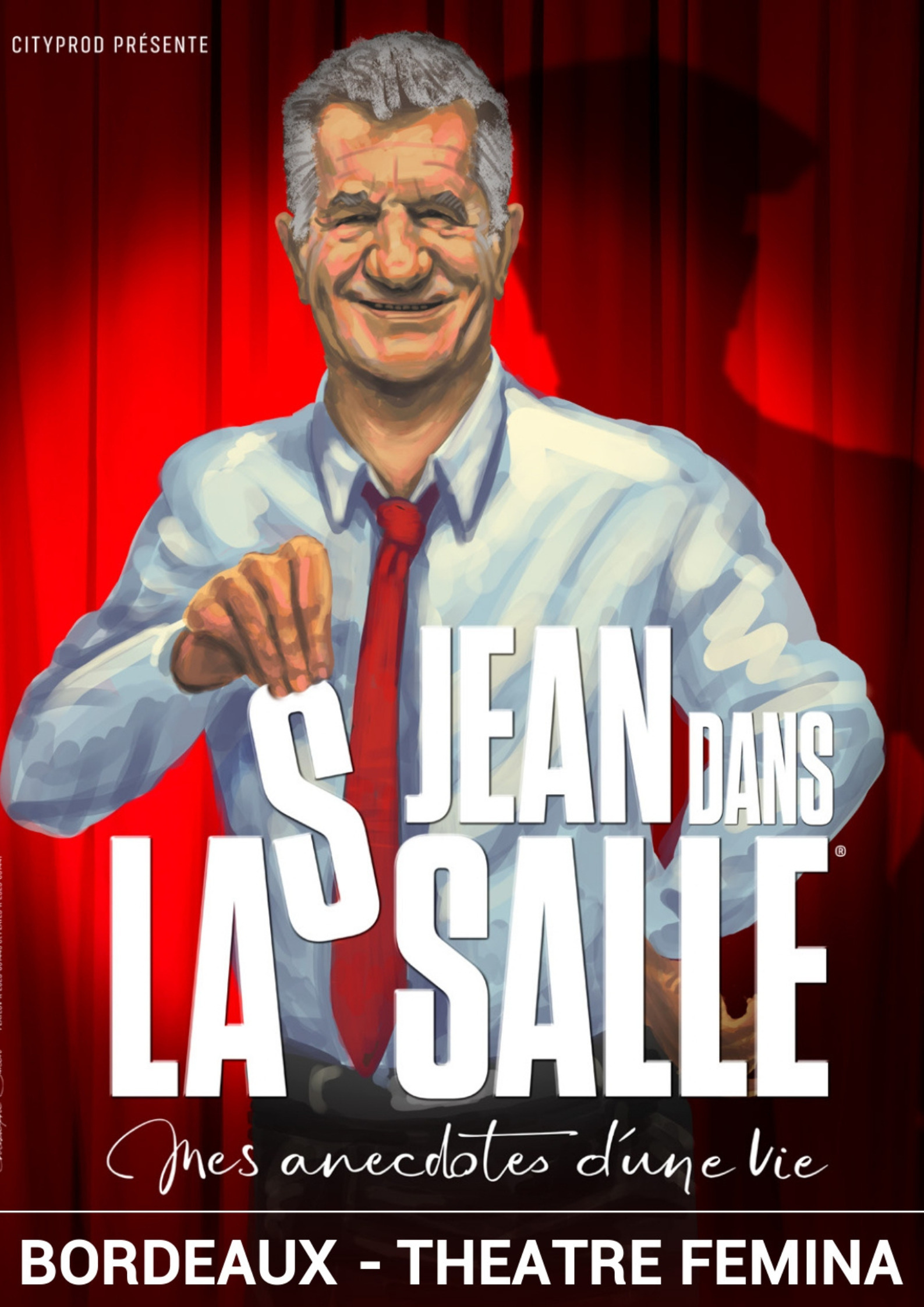 Jean dans la salle