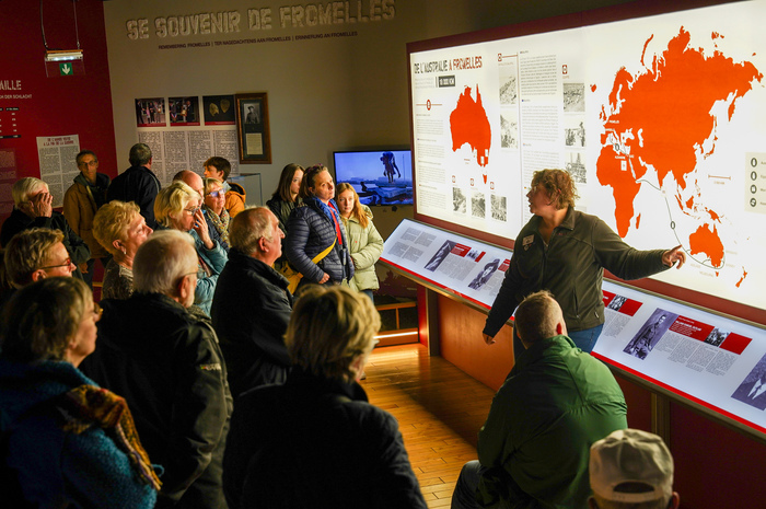 Visite guidée de l'exposition permanente du Musée de la Bataille de Fromelles
