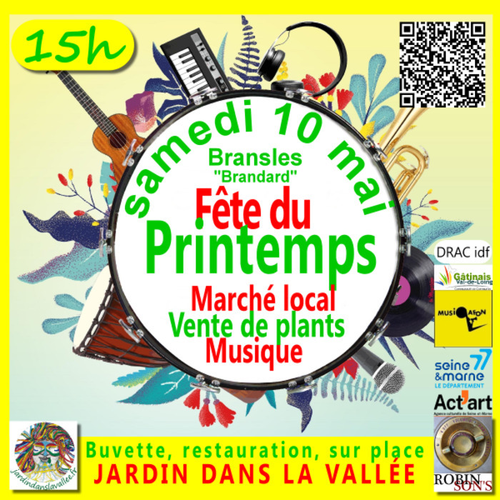 Samedi 10 mai. Festival musical au Jardin dans la vallée... Le 10 mai 2025