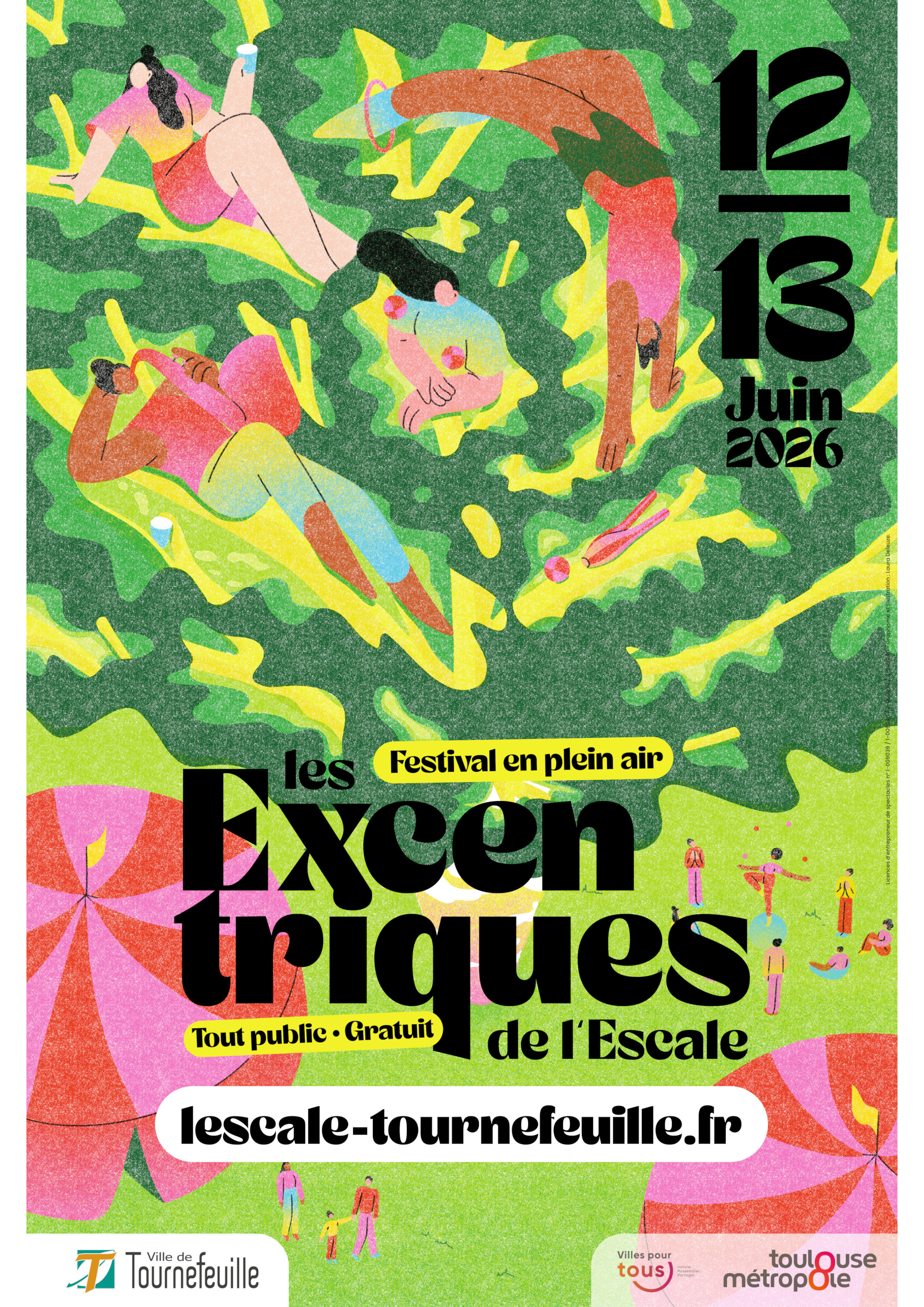 LES EXCENTRIQUES de l'Escale 12 et 13 juin 2026 Tournefeuille
