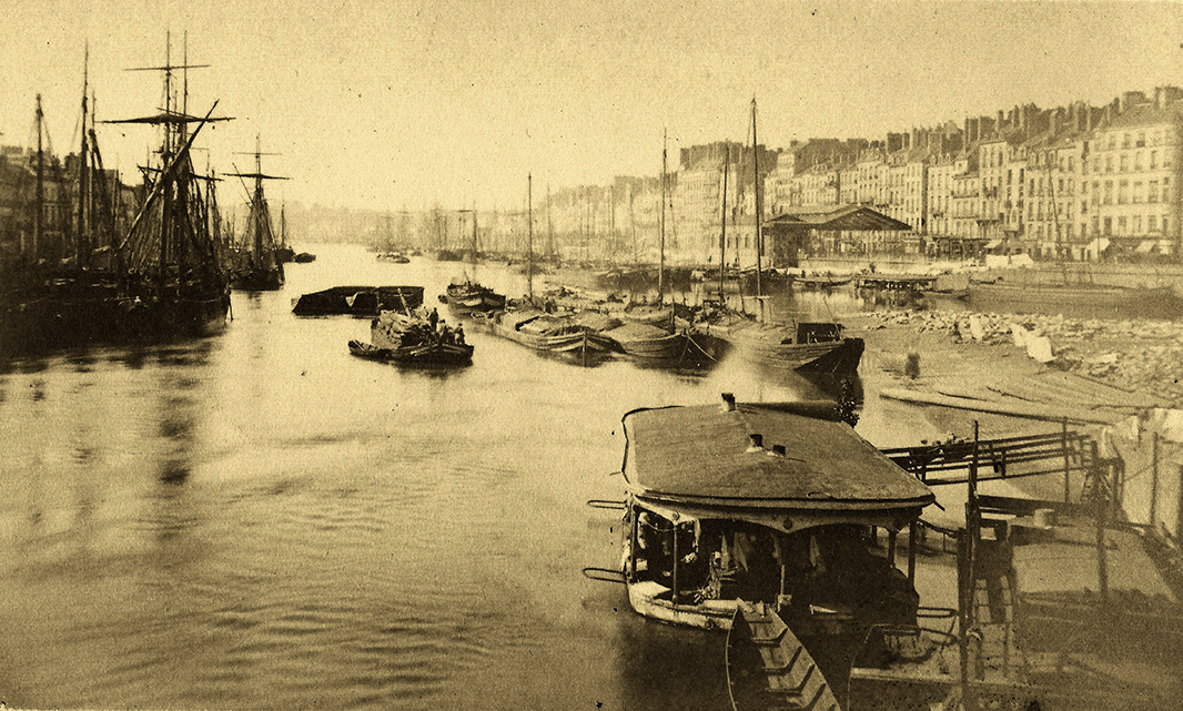 Les premières photographie de Nantes
