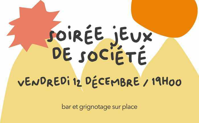 Soirée jeux de société
