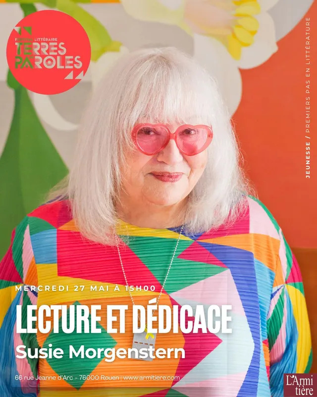 Lecture et dédicace avec Susie Morgenstern