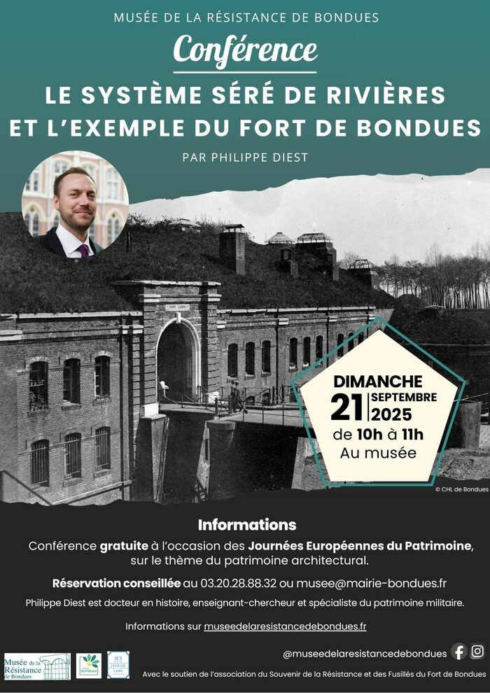 Conference: The Séré de Rivières system and the example of the Fort de Bondues