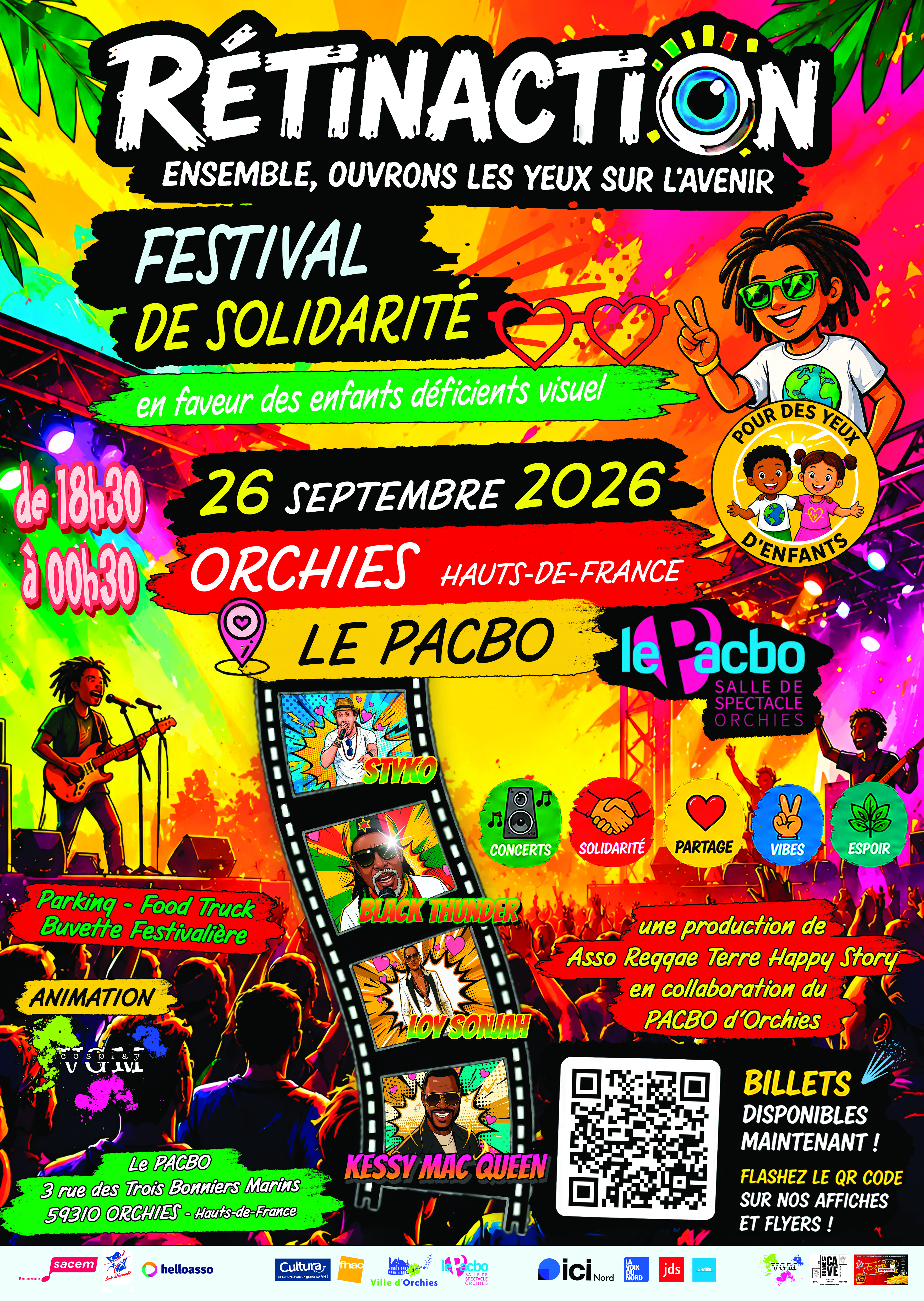 Le Festival de Solidarité RETINACTION 2026