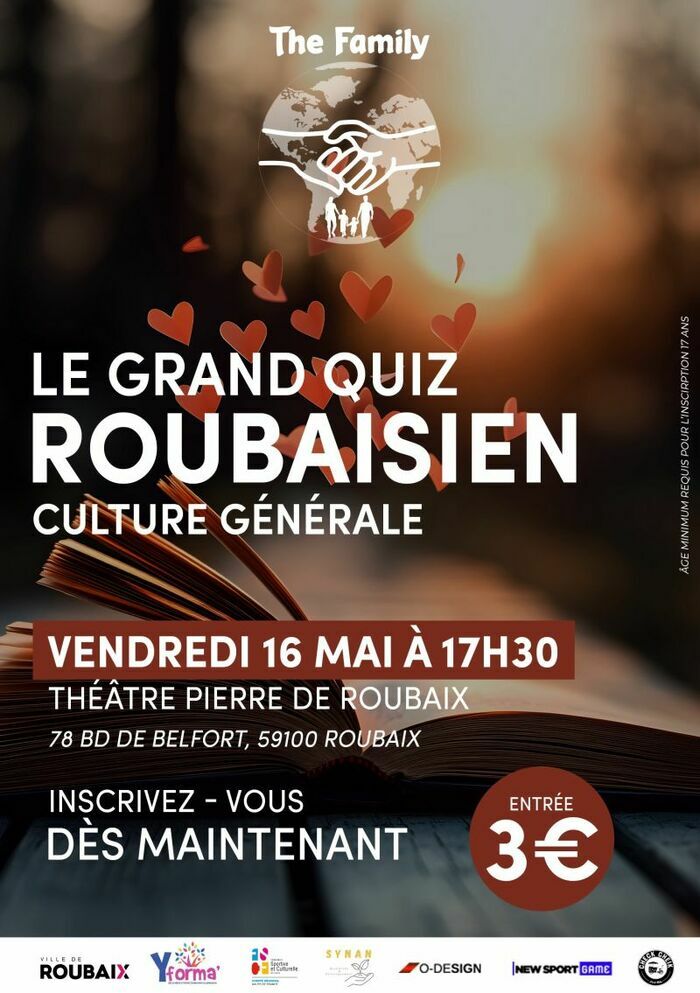 Le grand quizz roubaisien - culture générale Le grand quizz roubaisien - culture générale